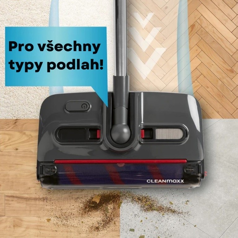 CleanMaxx Akumulátorový zametač s LED osvětlením 16662 1 (6)